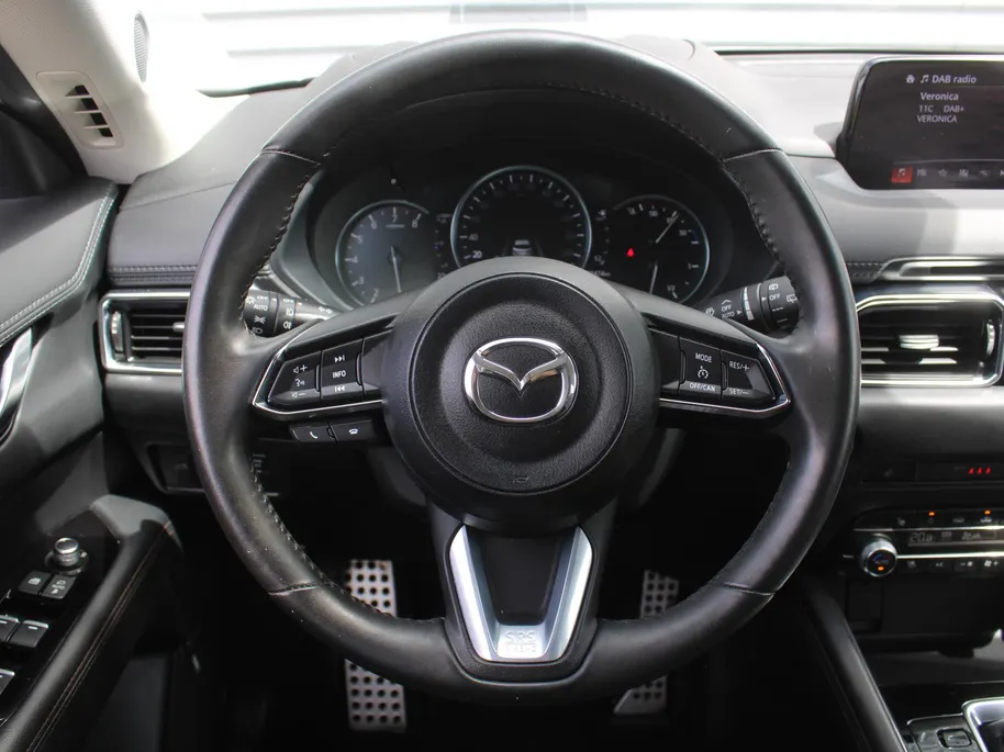 Mazda CX-5 2.0 SkyActiv-G 6AT 165PK Business Luxury | Stuur-/stoelverwarming + ventilatie | Geheugenstoel | 360 Camera | HUD | Leer | 19" LM | Dodehoek detectie | Bose |