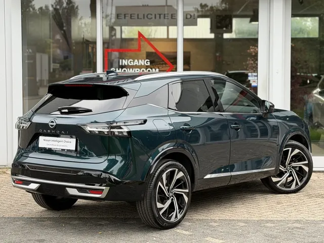 Nissan QASHQAI 1.3 Mild-Hybrid 158pk Xtronic Tekna Plus | Leder | Panoramadak | 360-Camera | App Connect | Head-Up | Keyless