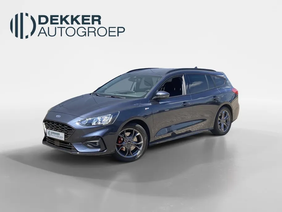 Ford Focus 1.0 EcoBoost 125 pk Hybrid ST Line X Wagon Trekhaak - Navigatie - B&O -Apple Carplay/ Android Auto - Blue Panther Metallic - Elktrische achterklep