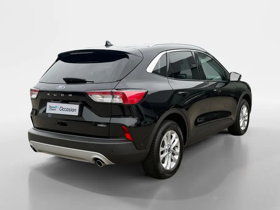 Ford Kuga 2.5 PHEV Titanium | Dealer Onderhouden | SOH 91% | El. Trekhaak | Adapt. Cruise Control | BLISS | Achteruitrijcamera | Parkeersensoren voor & achter | Winterpakket | All Season Banden