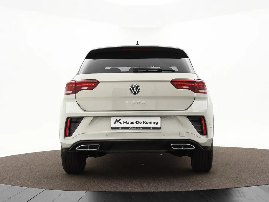 Volkswagen T-Roc 1.5 TSI 150pk DSG R-Line · Camera · Keyless · Dodehoeksensor · Stoelverwarming · ACC · Elek. Achterklep · 18'Velgen · Garantie t/m 19-02-2027