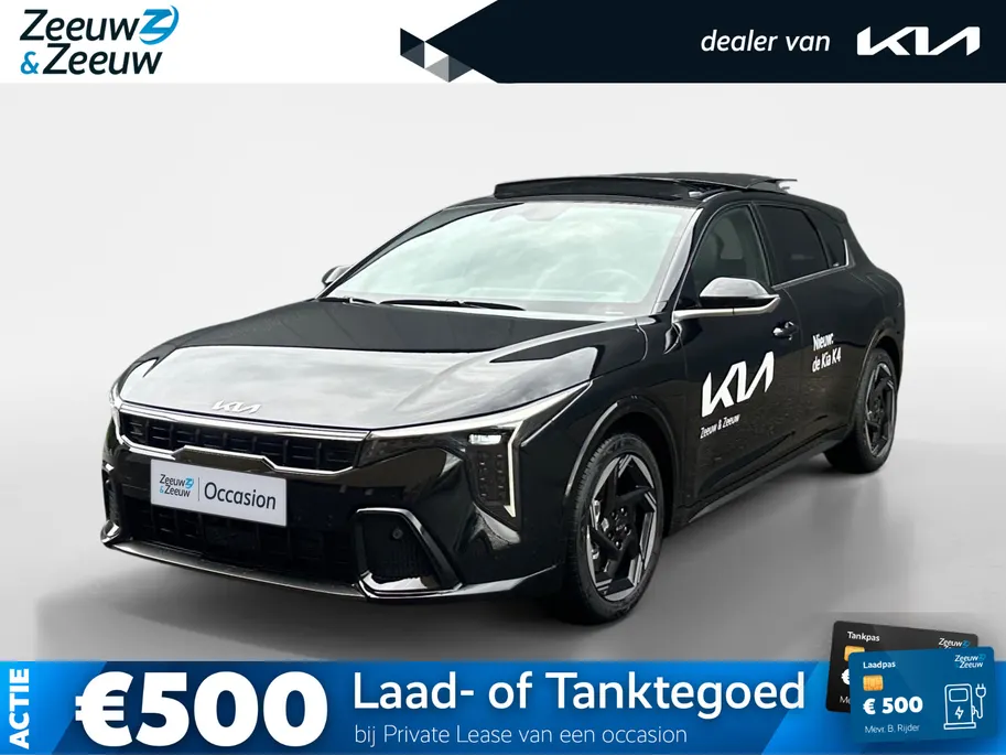 Kia K4 1.0 T-GDi MHEV GT-Line Launch Edition (pano) | Stoel & stuurverwarming | Wireless carplay/android auto | Fabrieksgarantie t/m 6-2036 +3x 1 jaar* | metallic lak | NAP