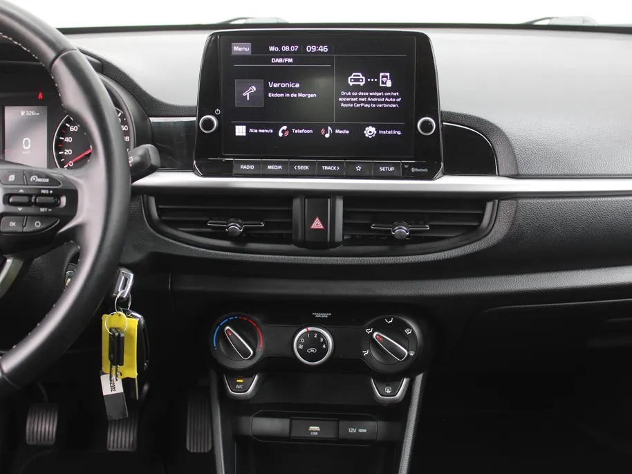 Kia Picanto 1.0 DPi DynamicLine | Trekhaak | BTW Auto | Camera | Airco | Cruise | 14' LM | Android Auto/Apple Carplay |