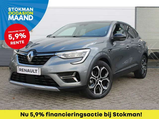 Renault Arkana 1.6 E-Tech Hybrid 145 PK Intens | Elektrisch bedienbare trekhaak | Camera achter | Bose geluid | Groot scherm | Reservewiel | Dode hoek sensoren | Adaptieve cruise controle |
