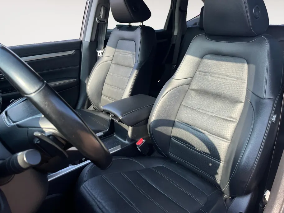 Honda CR-V 2.0 Hybrid Elegance *Automaat*Navi+Camera*Climate Control*Lederen bekleding*Adapt. Cruise Control*LM.Velgen*Zeer nette auto!