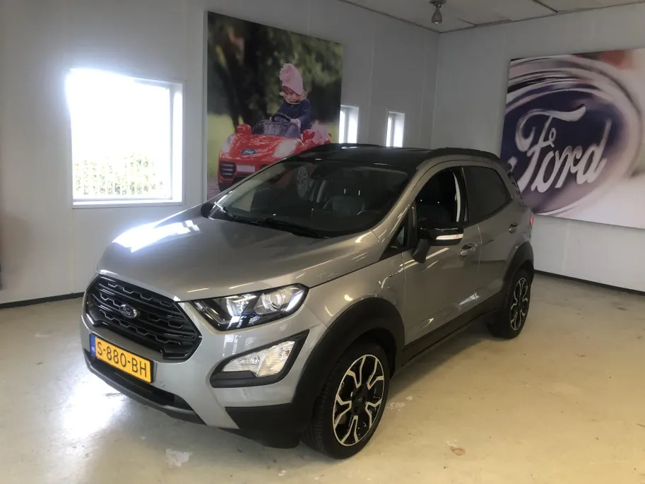 Ford EcoSport 1.0 EcoBoost Active Lederen bekleding - Navigatie - Apple Carplay/ Android Auto - Winter Pack