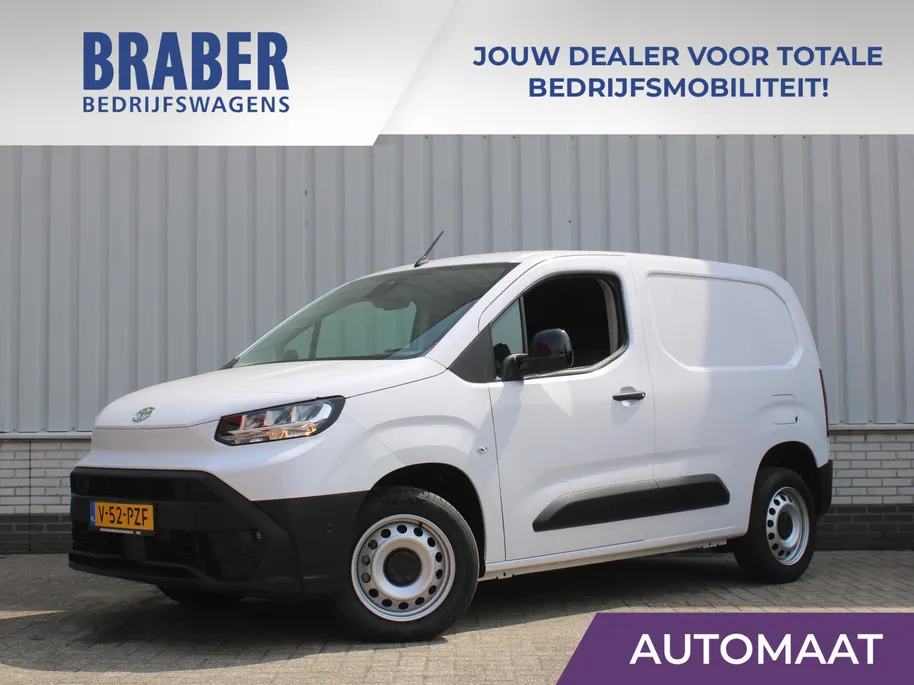 Toyota ProAce CITY 1.5 D-4D L1 Professional | Automaat | 3-zits | Clima | Navi | Camera | Cruise | Dodehoek detectie | Stoel- en stuurverwarming | Digitale binnenspiegel |