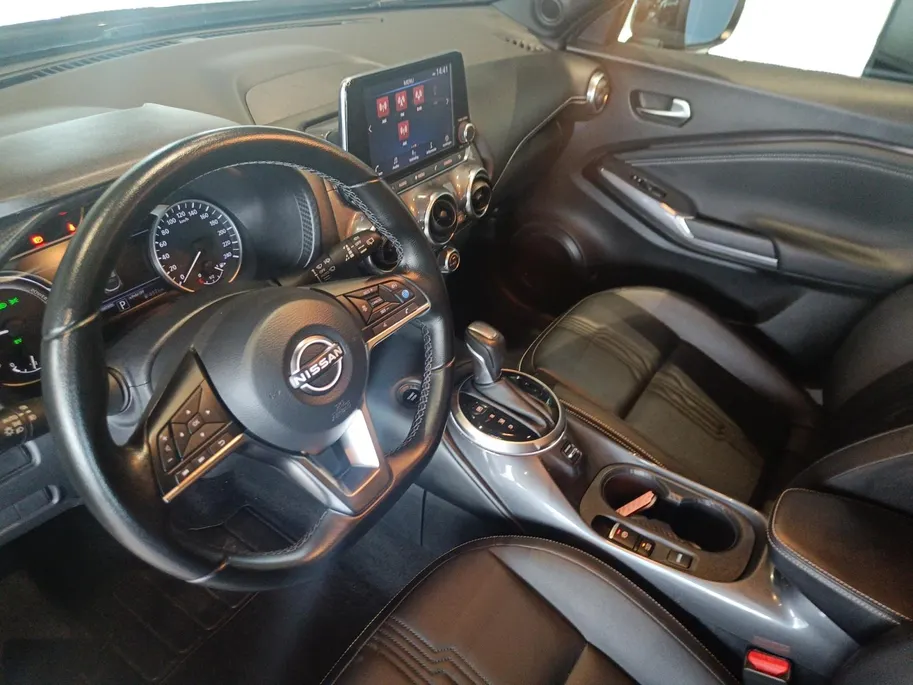 Nissan Juke HYBRID143 TEKNA Auto |Automaat| Lederen bekleding| Navigatie| 360grd Camera| Pro-pilot|145PK | Pdc voor en achter| Bose audio| Climate Controle | I-key |