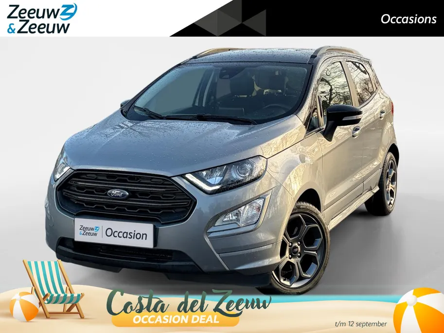 Ford EcoSport 1.0 EcoBoost ST-Line | Zwart dak | Winter Pack | Parkeersensoren | Cruise Control | Climate Control