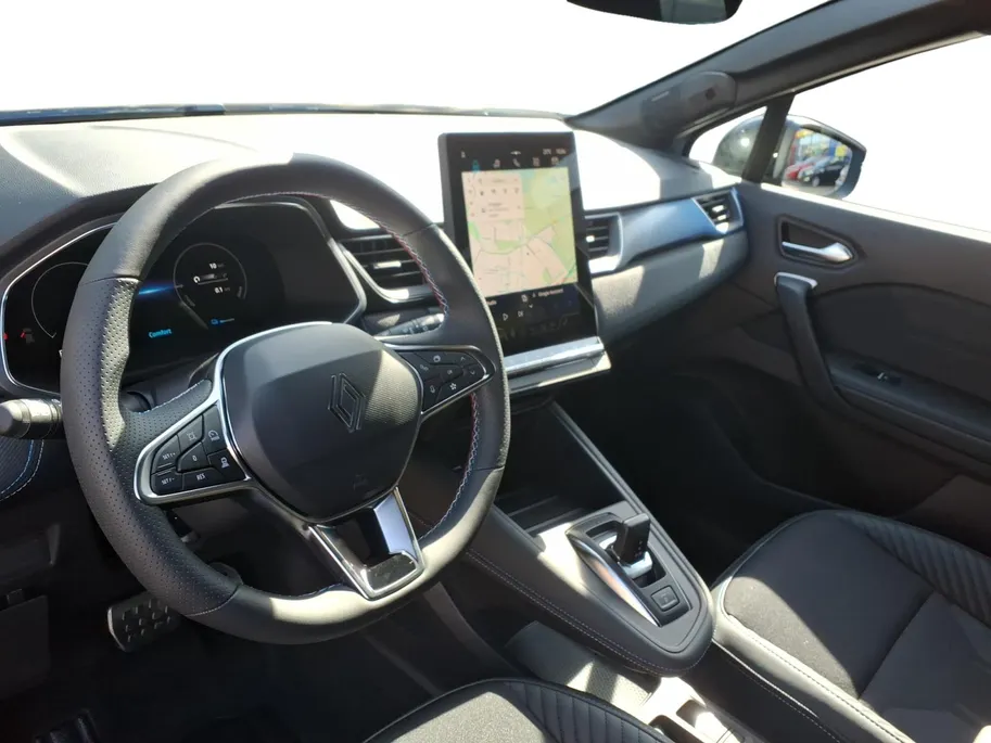 Renault Captur 1.8 E-Tech full hybrid 160 esprit Alpine voorraad auto  met 2000,- korting , alle opties, Pack Privilège , Pack Light & Sound ,Apple Carplay/Android Auto , lichtmetalen velgen 19' , elektrisch glazen panorama-dak , voorstoelen verwarmd , enz