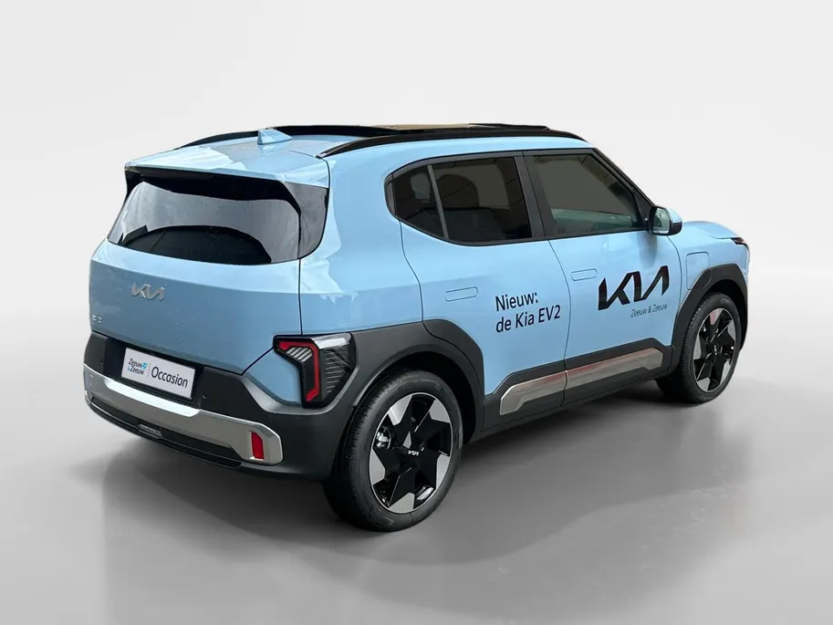 Kia EV2 Plus Advanced 42.2 kWh Panorama dak | Harman & Kardon | Navigatie | Stoel & stuurverwarming | Fabrieksgarantie t/m 5-6-2033 +3x 1 jaar* | NAP