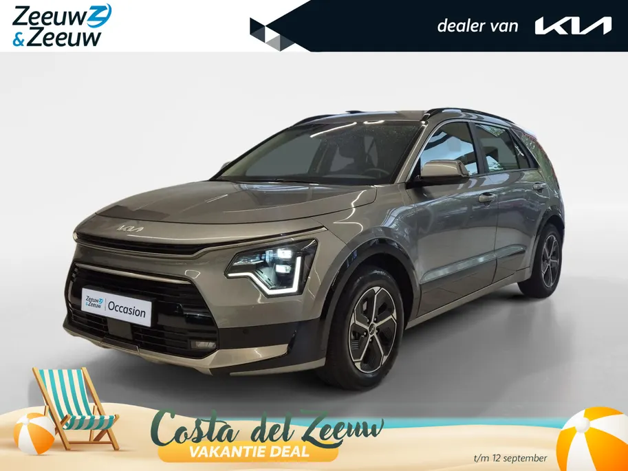 Kia Niro 1.6 GDi Hybrid Dynamicline | Airco | Navi | Camera | Elektrische bestuurdersstoel | Privacy Glass | Dodehoek assistentie