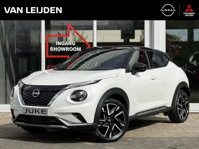 Nissan Juke Hybrid 143pk N-Design | NIEUW | € 4.000 korting | Cold Pack | Technology Pack | App Connect | 360-Camera | Blind Spot | Keyless