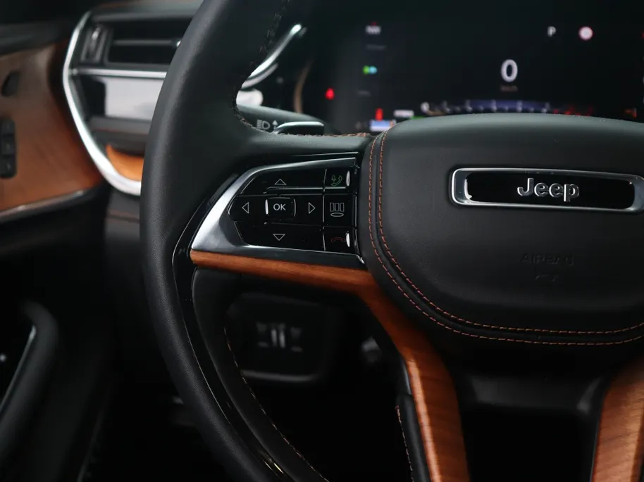 Jeep Grand Cherokee Summit Reserve 4xe 380pk | Leder | Black Line | Pano | 21'