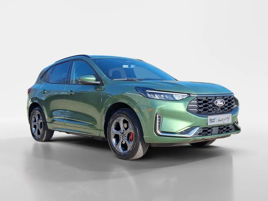 Ford Kuga 2.5 PHEV ST-Line X | Winterpack | El. Trekhaak | 360Camera | El. Achterklep | Adaptive cruisecontrol | Halfleer | El. Bestuurdersstoel + Memorie | Nieuw te bestellen |