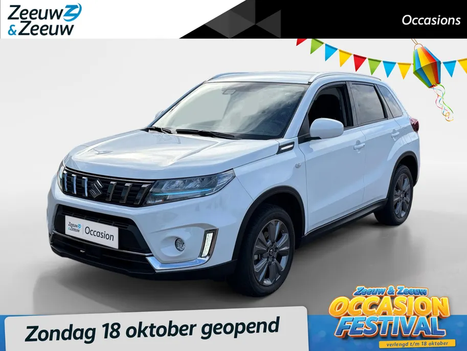 Suzuki Vitara 1.5 Hybrid Select *Automaat*Navi+Camera*Climate Control*LM. Velgen*Parc Assist*Zeer nette auto!