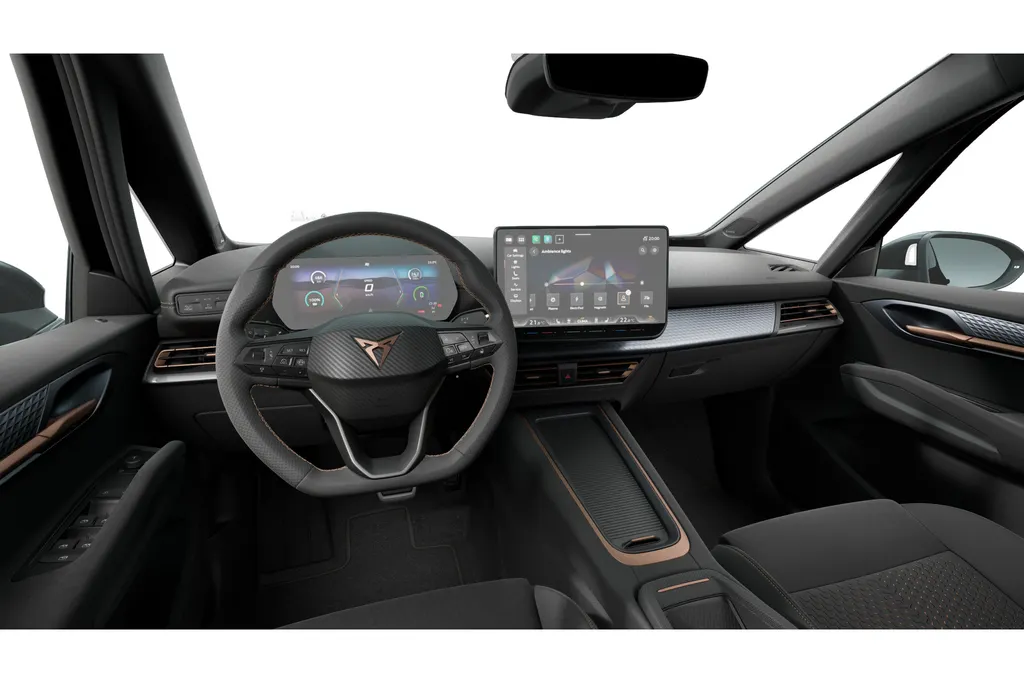 CUPRA Born Performance | Head-up Display met ‘Augmented Reality’ | Kinderzitbevestiging vóór en 2e zitrij (ISOFIX) | Rijprofielkeuze