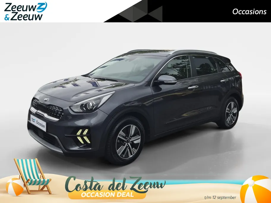 Kia Niro 1.6 GDi Hybrid DynamicLine | All Season Banden | Cruise Control | Climate Control | Camera | Navigatie | Half Leder |