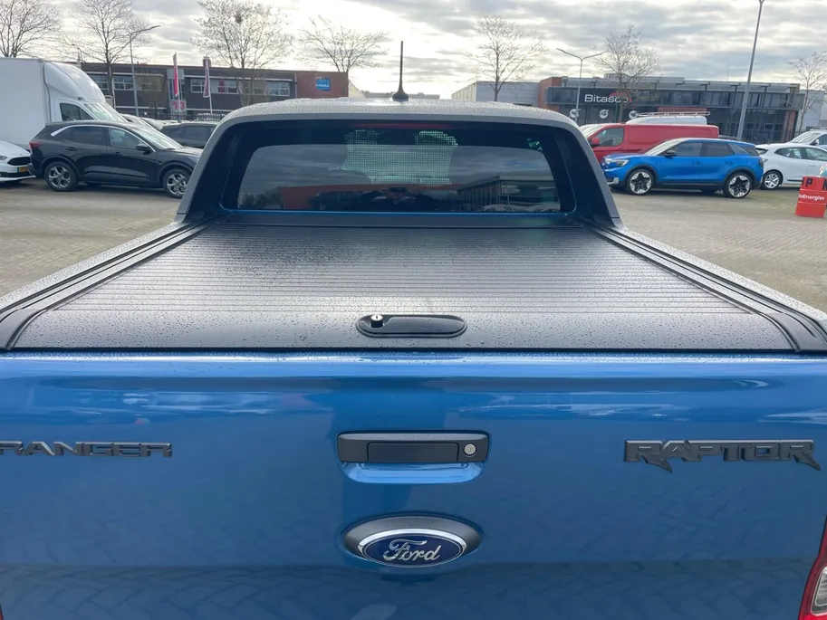 Ford Ranger 2.0 EcoBlue Raptor 213PK 4x4! | GRIJS KENTEKEN! 4| 2 persoons | Rollertop | Trekhaak | Navigatie | Elektrische stoelverstelling