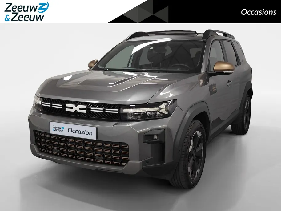 Dacia Bigster 1.8 Hybrid 155 Extreme AUTOMAAT NAVI TREKHAAK AIRCO 360CAMERA CRUISE CONTROLE SCHUIFKANTELDAK APPLE CARPLAY ANDROID AUTO ZEER MOOIE AUTO DEALER ONDERHOUDEN