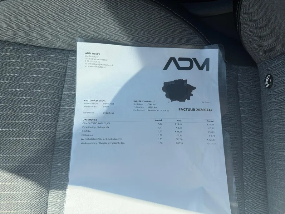 Renault Clio 1.0 TCe 90 GPF techno | Apple Carplay & Android Auto | Navigatie | Parkeersensoren | Bluetooth | Camera | Cruise & Climate Control | 12 Maanden BOVAG Garantie