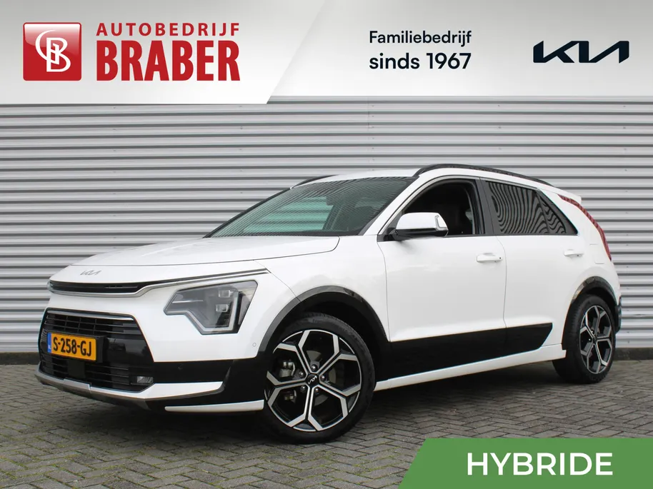 Kia Niro 1.6 GDi Hybrid ExecutiveLine | Stuur-/stoelverwarming + ventilatie | Leer | Schuifdak | 18' LM | Camera | Cruise adapt. | HUD | Zeer mooie auto |