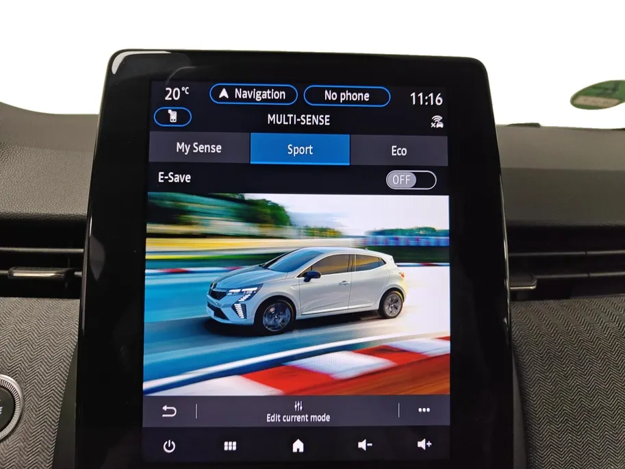 Renault Clio 1.6 E-Tech Full Hybrid 145 techno AUTOMAAT NAVI AIRCO CAMERA CRUISE CONTROLE LM VELGEN APPLE CARPLAY ANDROID AUTO ZEER MOOIE AUTO DEALER ONDERHOUDEN