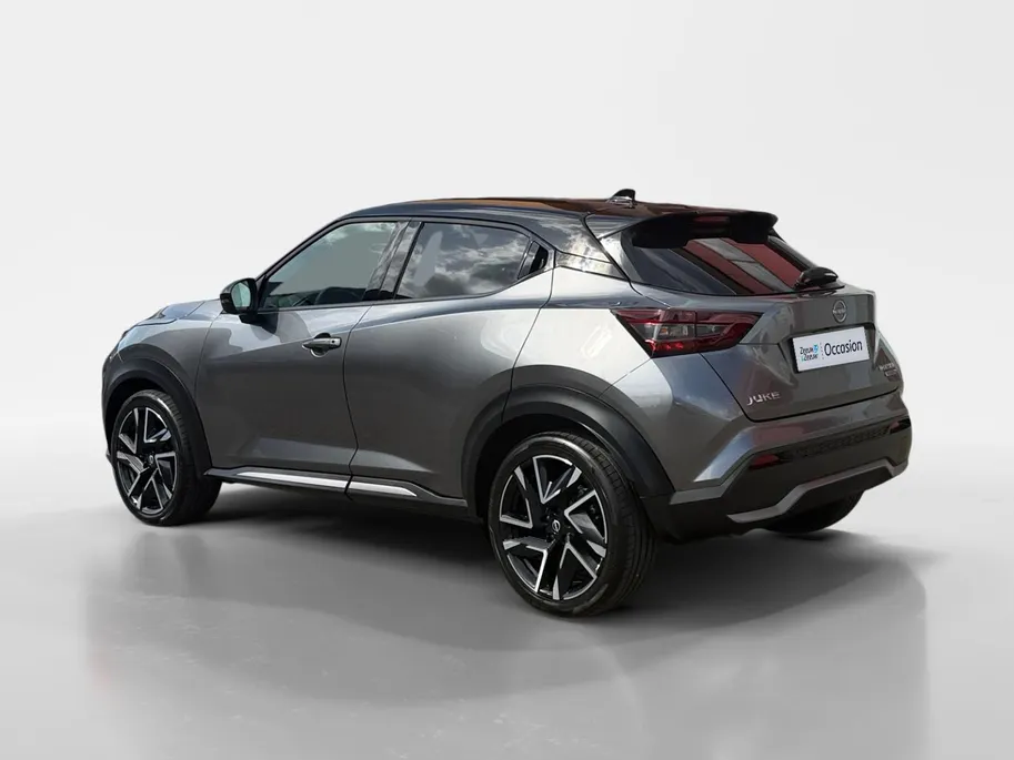 Nissan Juke 1.6 Hybrid N-Design WK DEAL € 500,- korting |Lichtmetalen velgen | Metallic lak| Navigatie | Camera | Automaat | Stuur/Stoel verwarming