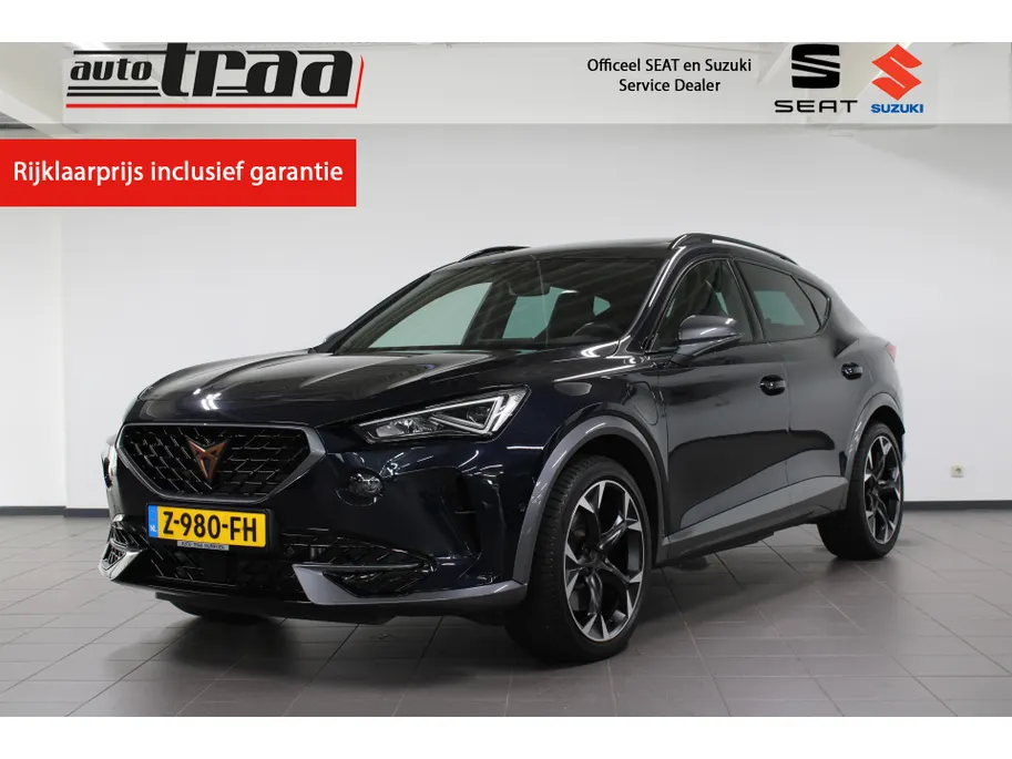CUPRA Formentor 1.4 e-Hybrid VZ Performance / Pano. / Elekt. trekhaak / Stoel + Stuur verwarming / Elekt. achterklep / Camera /