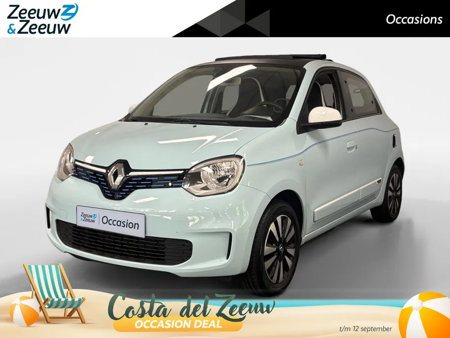 Renault Twingo Z.E. R80 Intens AUTOMAAT NAVI AIRCO CAMERA APPLE CARPLAY ANDROID AUTO CABRIO VOUWDAK LM VELGEN HOGE INSTAP STOELVERWARMING ZEER MOOIE AUTO DEALER ONDERHOUDEN