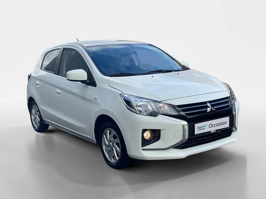 Mitsubishi Space Star 1.2 Dynamic Automaat | Carplay/Android auto|Climate control| Achteruitrijcamera| Regensensor| Automatische verlichting |In hoogte verstelbare passagiersstoel| Lichtmetalen velgen|