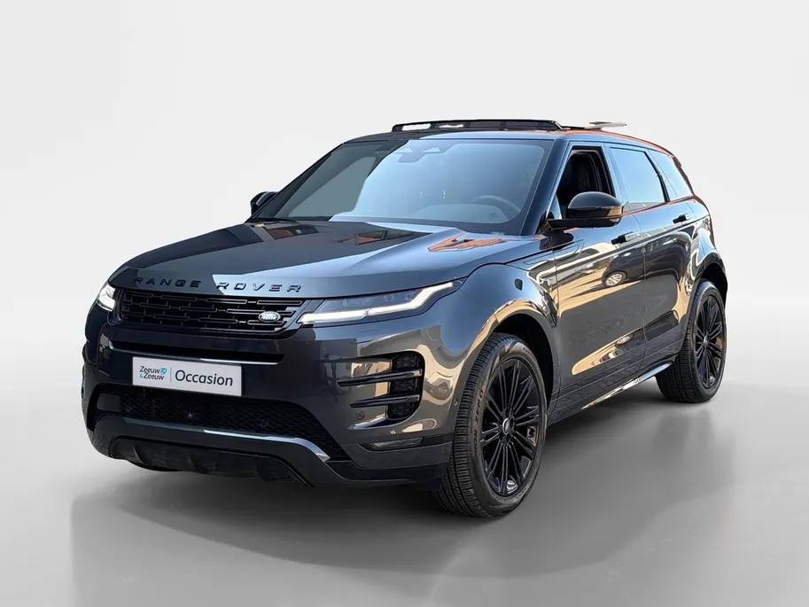 Land Rover Range Rover Evoque 1.5 P270e PHEV AWD SE Dynamic Edition | Black Pack | Keramische coating | Panoramadak | Meridian audio-installatie | Elektrisch verstelbare stoelen incl. geheugenfunctie | 3D camera | Apple/Android Carplay | Elektrisch verstelbare achterklep | Stoelverwar