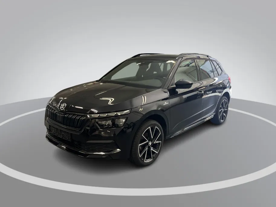 Škoda Kamiq 1.0 TSI 110pk DSG Sport Business · Camera · Panoramadak · Keyless · Apple/Android Car Play · Elek. Achterklep · Stoelverwarming · Draadloze Telefoonlader ·