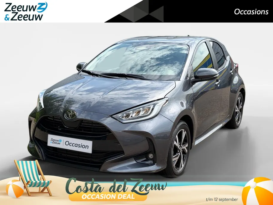 Toyota Yaris 1.5 Hybrid 115 Comfort Apple Carplay/Android Auto , cruise control adaptief en stuurhulp , climate , lm velgen , tel , usb , camera .