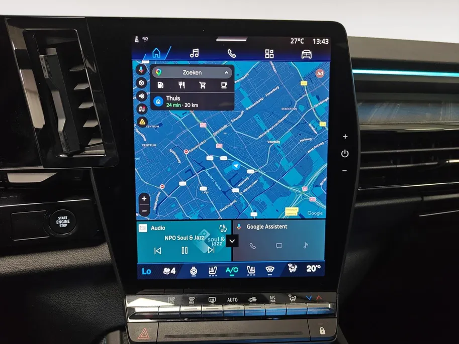Renault Rafale 1.2 E-Tech full hybrid 200 esprit Alpine | 4Control | Harman Kardon | 360° Camera | Elektrische Massagestoelen | Automaat | Google Navi |