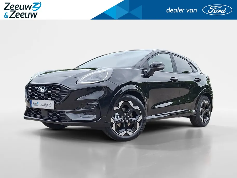 Ford Puma 1.0 EcoBoost Hybrid ST-Line X | !gratis upgrade naar  automaat! | Winterpack | 18' Lichtmetaal | Camera | Apple Carplay&Android Auto | Led verlichting | Halfleer | Parkeersensoren | Navigatie | B&O Audio | Nieuw te bestellen |