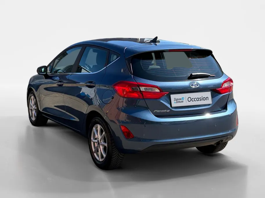 Ford Fiesta 1.0 EcoBoost Titanium | 1e Eigenaar | NL-Auto | Navigatie | Climate Control | Cruise Control | Parkeersensoren | Lichtmetalen velgen | All Weather banden