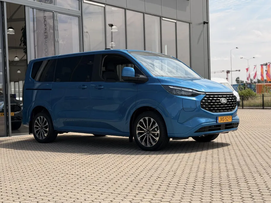 Ford Transit Custom Tourneo 340 L1H1 Titanium X 2.5 233pk PHEV e-CVT INCL BPM I ELEKTRISCHE TREKHAAK I WINTER PACK I DRIVER ASSIST PACK I 8 PERS I APPLE CARPLAY / ANDROID AUTO I