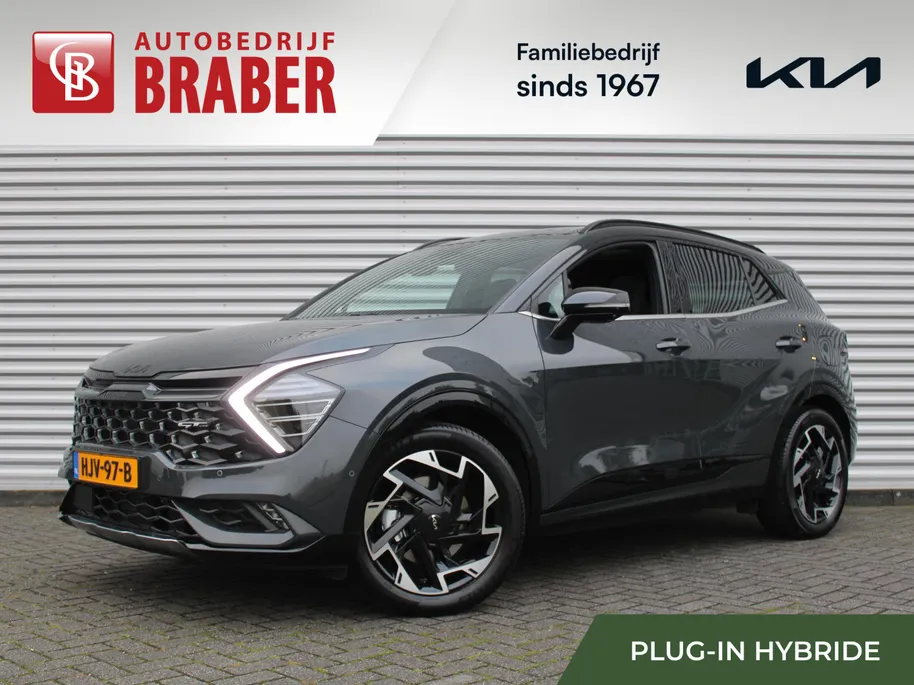 Kia Sportage 1.6 T-GDi Plug-in Hybrid AWD GT-PlusLine | Stoelverwarming + ventilatie | Schuifdak | Camera rondom | Elek. stoelverstelling + achterklep | 19' LM |