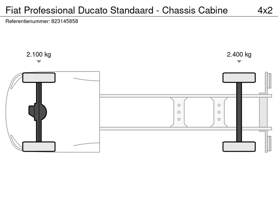 Fiat Ducato Professional Standaard - Chassis Cabine Automaat