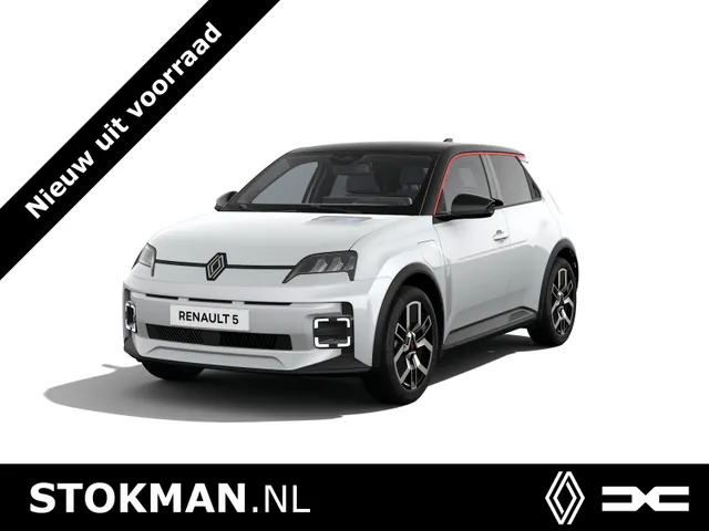 Renault 5 Techno | Achteruitrijcamera | Draadloze telefoonoplader met magsafe technologie | Full LED koplampen