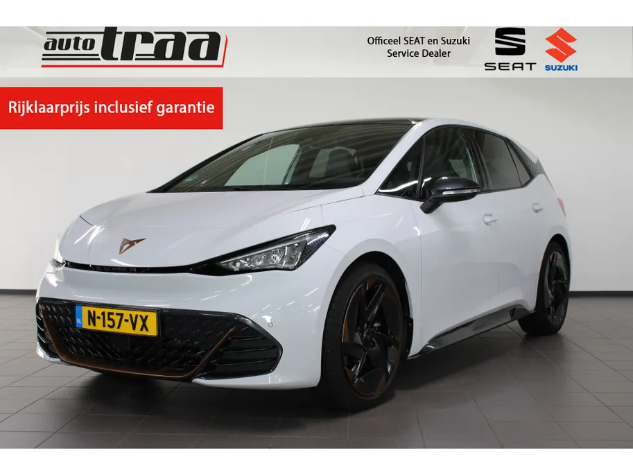 CUPRA Born Copper Edition One 62 kWh SOH 91,64% / Massage stoelen / 20'' LMV / Pano. / HUD. /