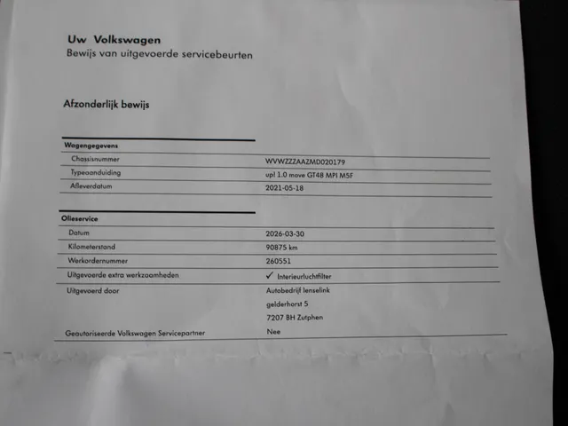 Volkswagen up! 1.0 5-drs | Airco | Radio | All Season banden