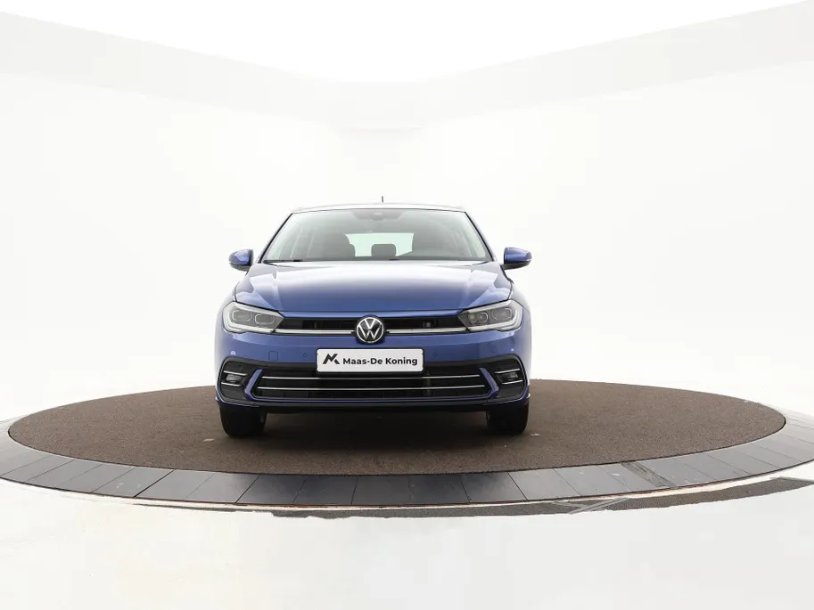 Volkswagen Polo 1.0 TSI 95pk DSG Style · Camera · Dodehoeksensor · Stoelverwarming · ACC · 17'Velgen · Parkeer assistent · Apple/Android Car Play ·