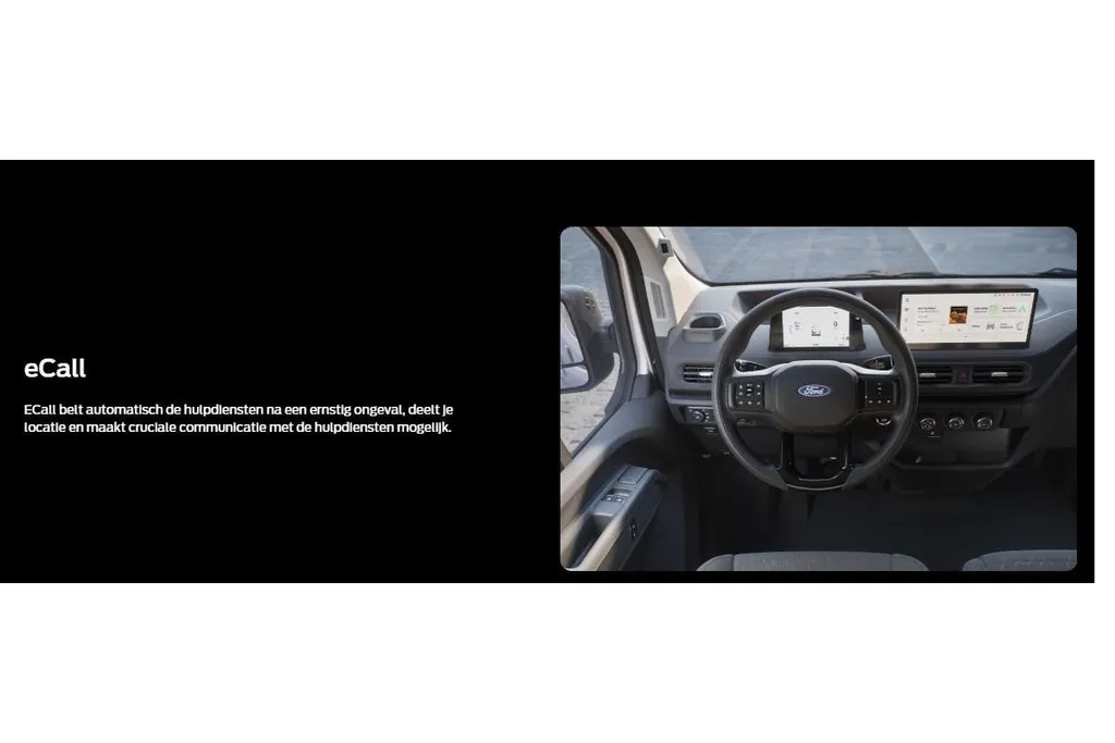 Ford Transit City 330 GB Trend L2H2 56 kWh 150 pk FWD | 12,3 scherm met apple car play & android auto | Adaptive cruise control | Parkeersensoren voor en achter | Achteruitrijcamera | Bijrijdersbank | Vanaf heden bestelbaar! - Bezichtigen vanaf Q4-2026