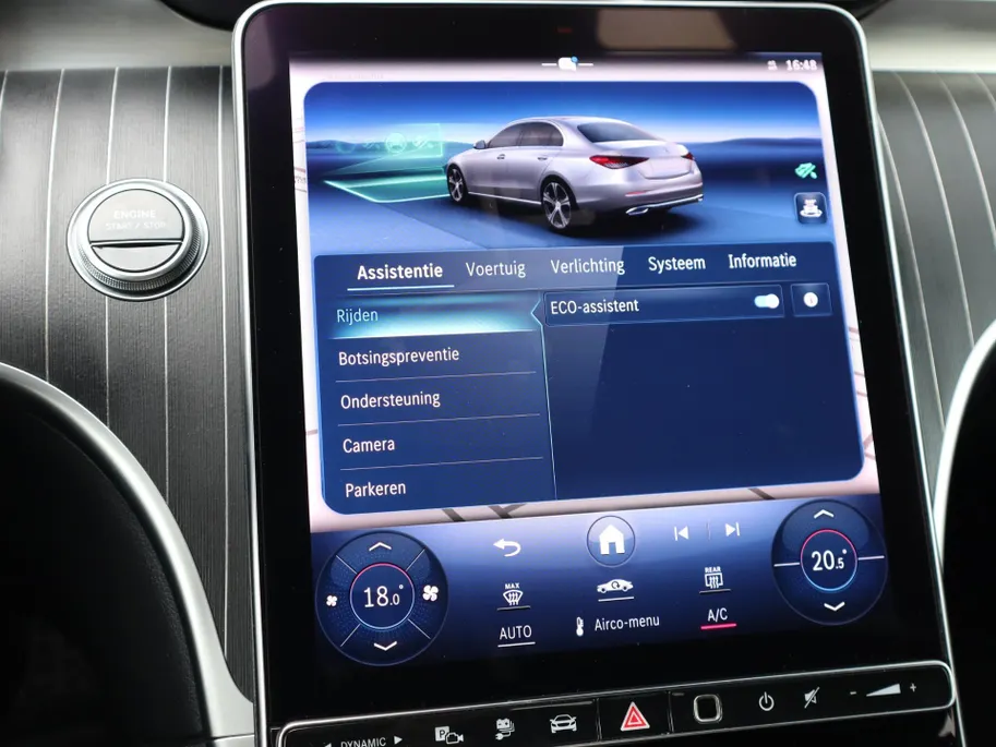 Mercedes-Benz C-Klasse 300 e AMG Line l Stoelverwarming l Achteruitrij camera l Ambiente lichtpakket