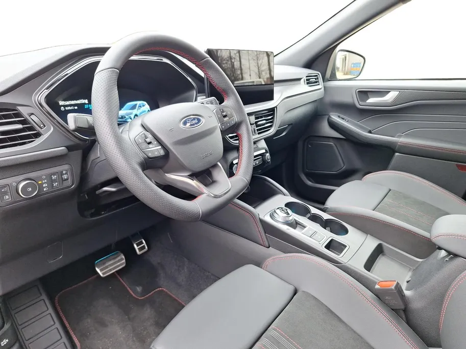 Ford Kuga 2.5 PHEV ST-Line X Nieuw te bestellen | Winterpack | El. Trekhaak | 18' Lichtmetaal | 360Camera | Adaptive Cruisecontrol | El. Achterklep | El. bestuurdersstoel + geheugen | Matrix Ledkoplampen | Halfleer bekeleed | B&O Audio |