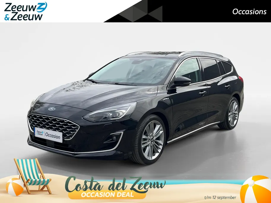 Ford Focus Wagon 1.5 EcoBoost Vignale | Parkeercamera | Adaptieve Cruise Control | Leder | Stoel- en stuurverwarming