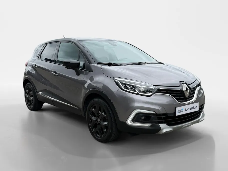 Renault Captur 120PK TCe Intens Automaat | Trekhaak | Navi | LM Velgen Hoogglans Zwart | Camera | Parkeersensoren | Full LED | Climate Control | Cruise Control | Keyless Entry | Elektrische Ramen & Spiegels | Licht & Regen Sensor |