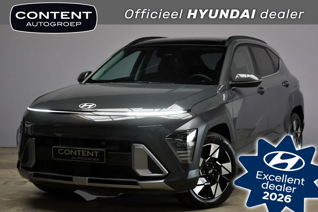 Hyundai Kona 1.6 GDI HEV 138pk DCT Premium Sky || Voorraad Deal!